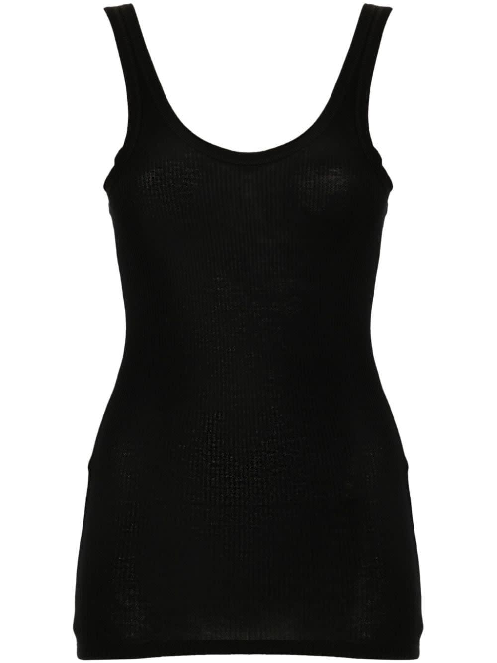 majestic filatures ribbed viscose tank top
