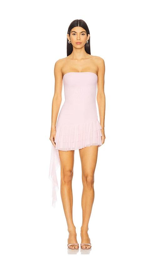 majorelle clara dress in pink.
