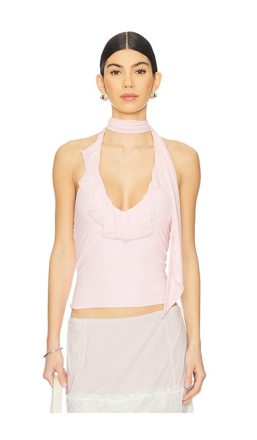 majorelle clara top in pink.