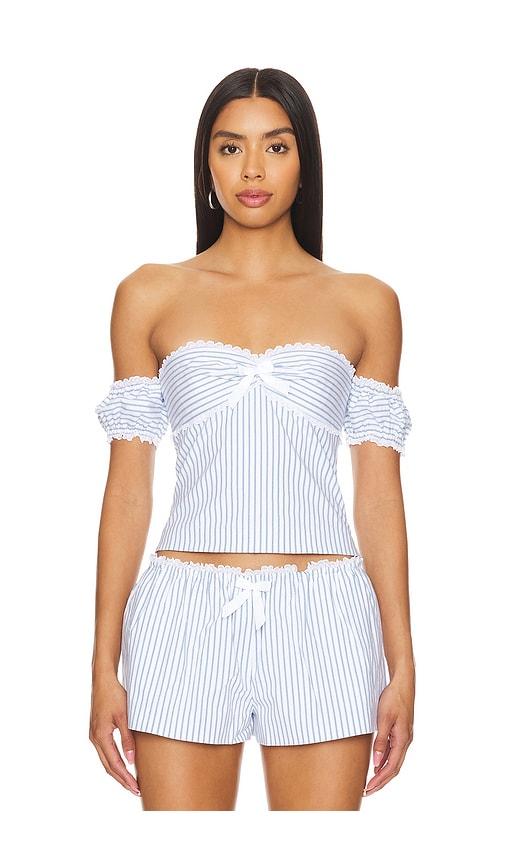 majorelle cynthia top in multi.