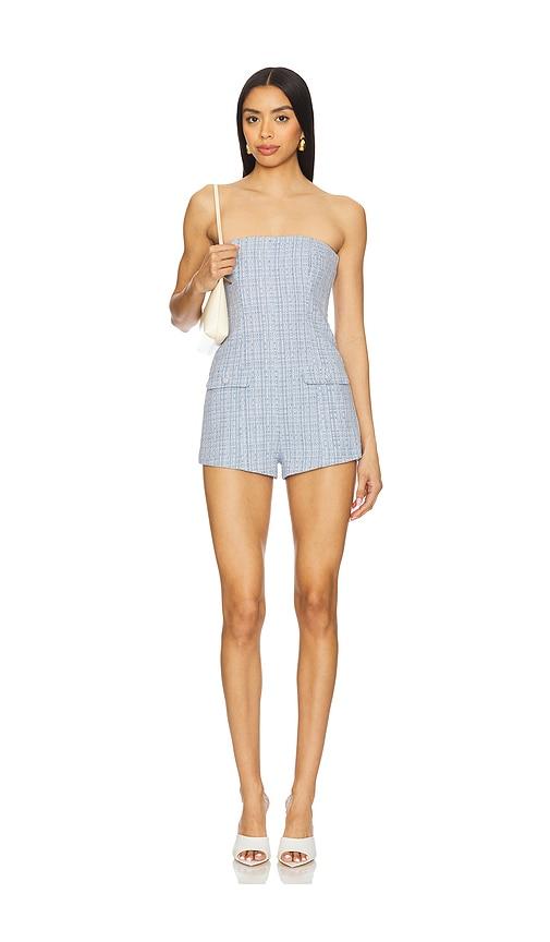 majorelle gael romper in baby blue.