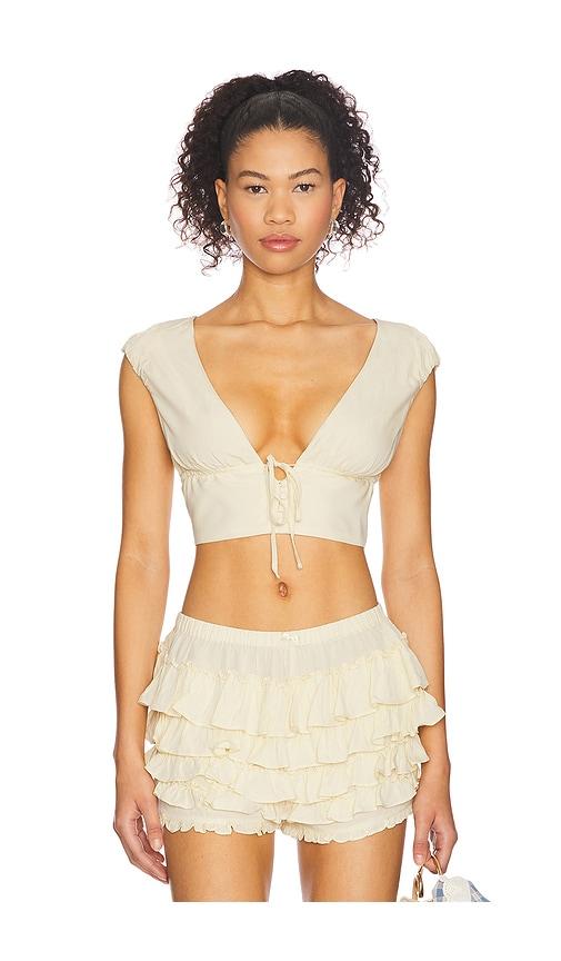 majorelle kaylor top in lemon.