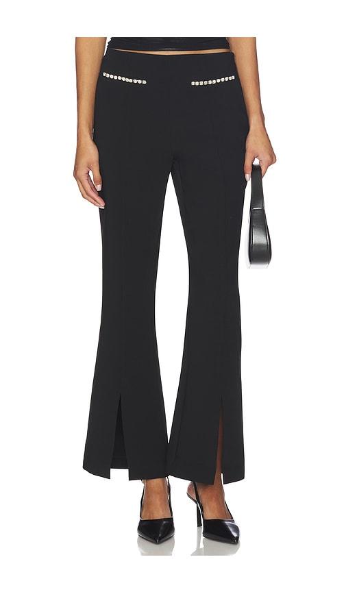 majorelle lisa pant in black.