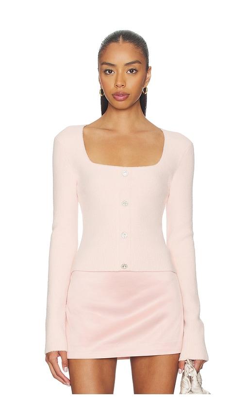 majorelle malika sweater in blush.