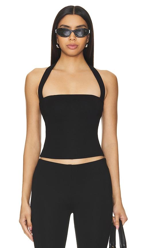 majorelle royce top in black.