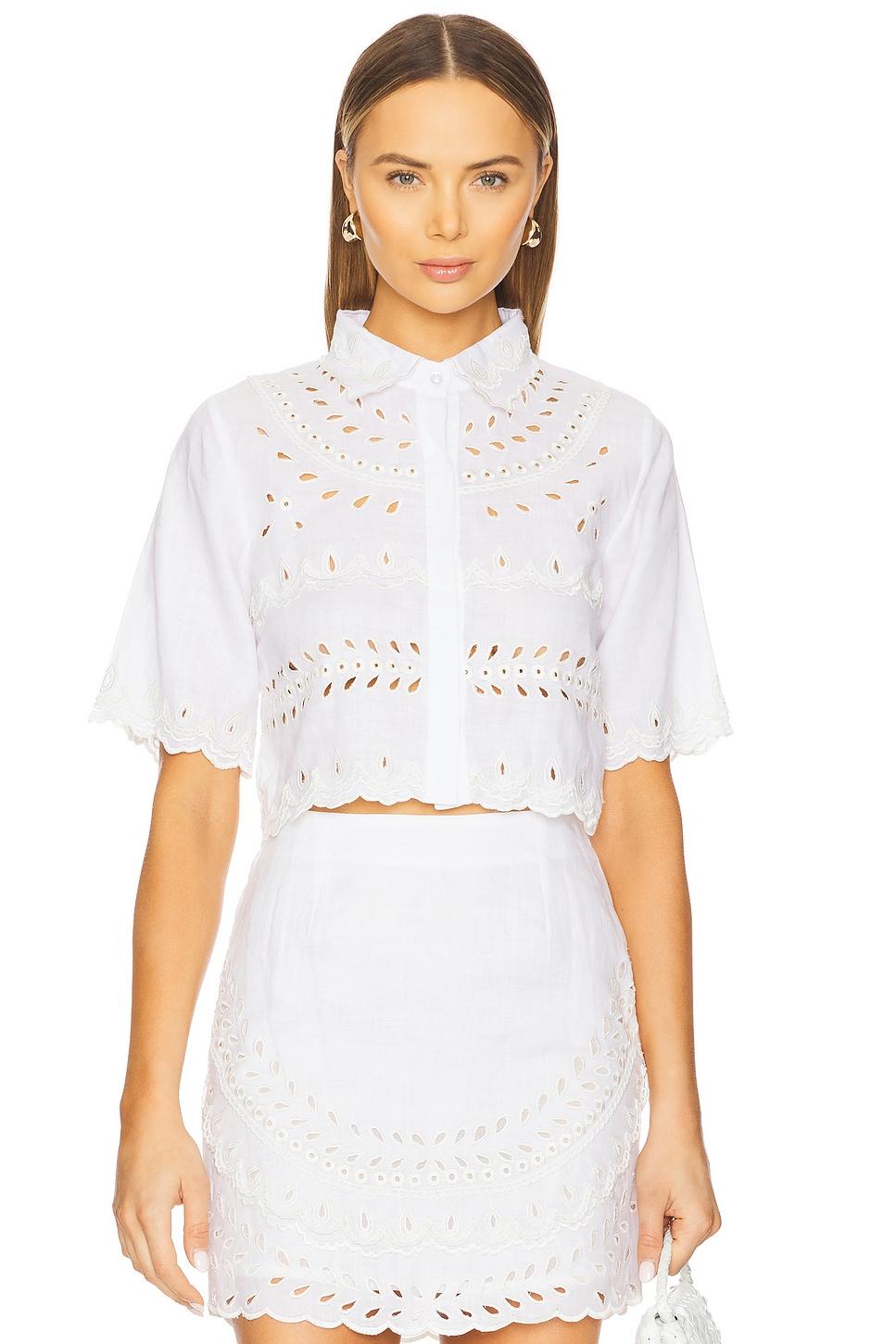 malaga embroidered shirt