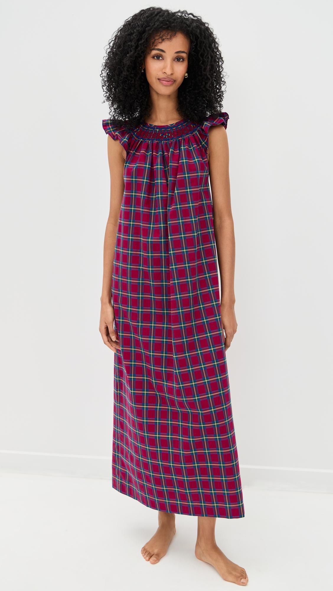 malagassy smocked nightdress