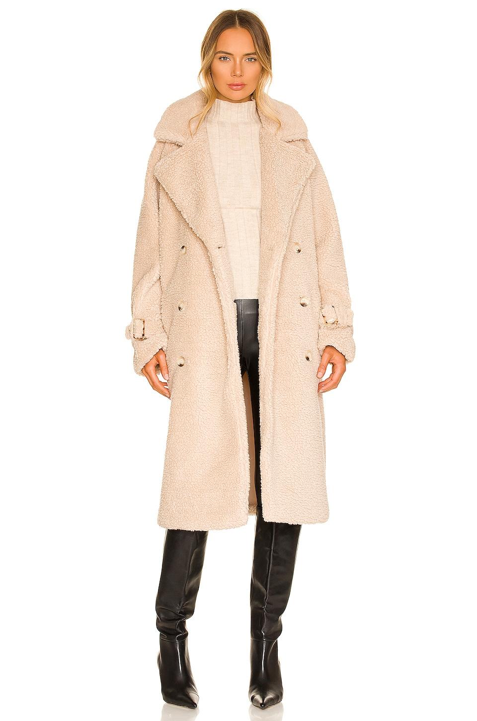 malani faux fur coat