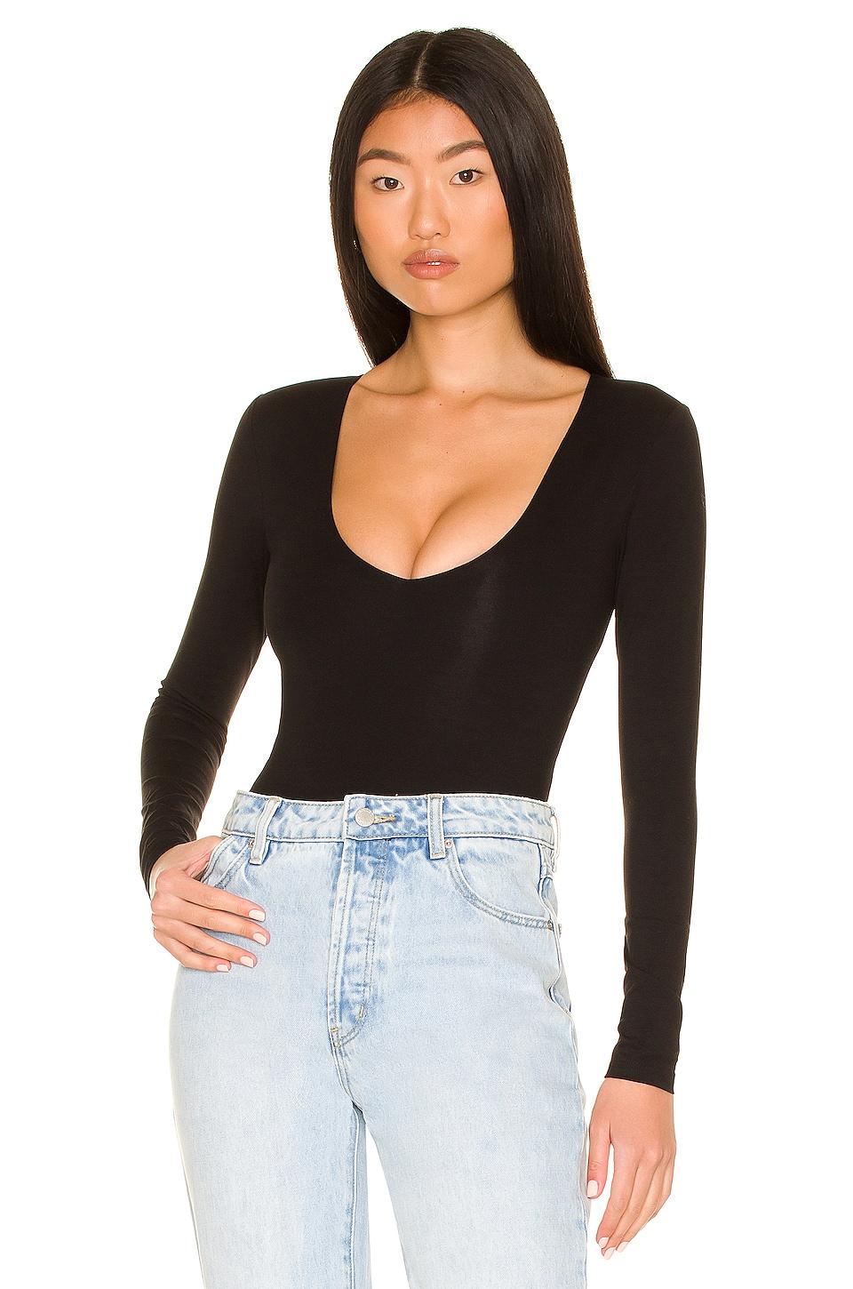 malina deep v bodysuit