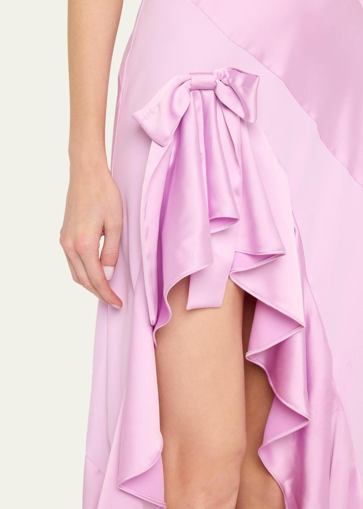mallee high-low dress
