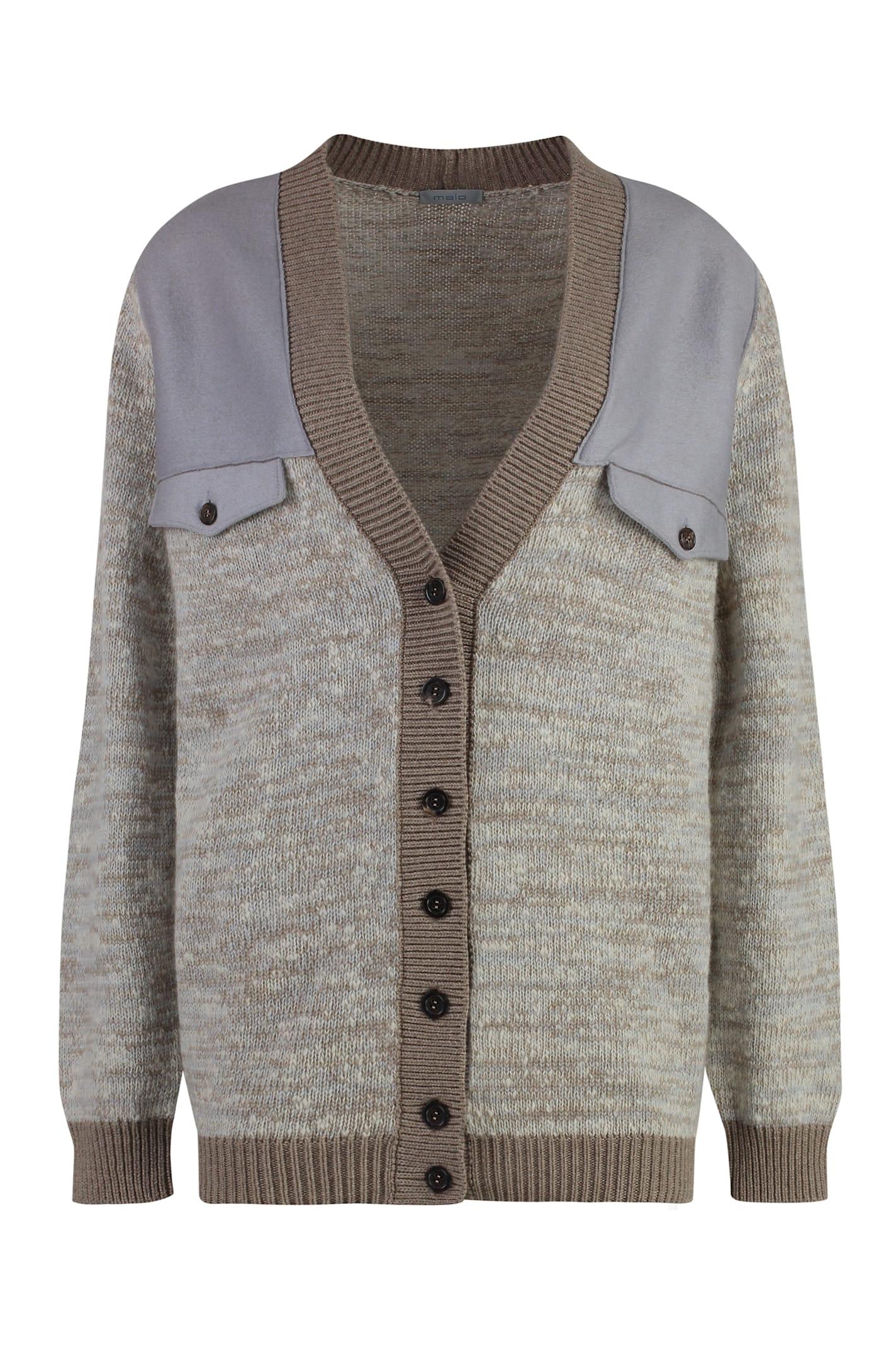 malo cashmere cardigan