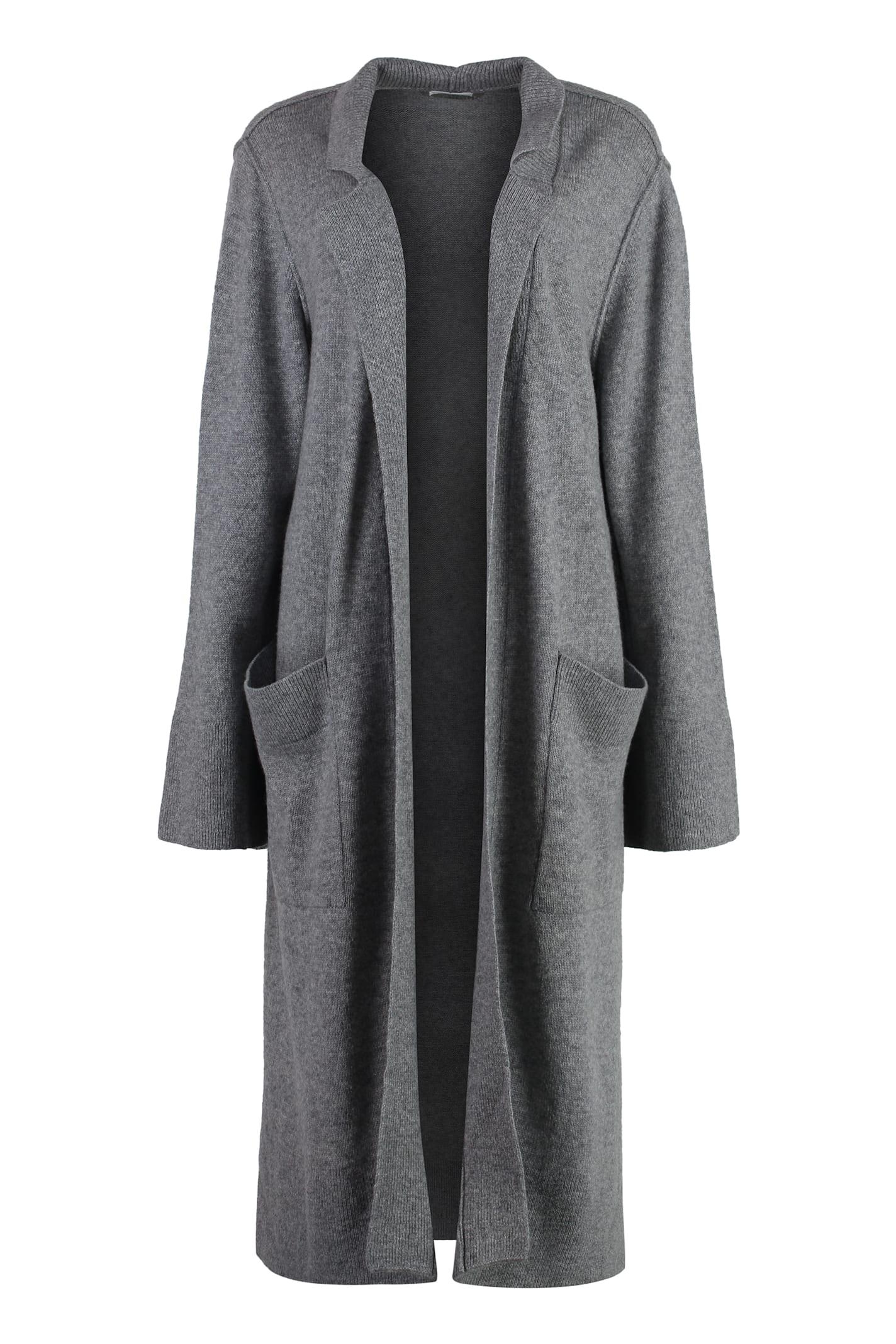 malo cashmere maxi-cardigan