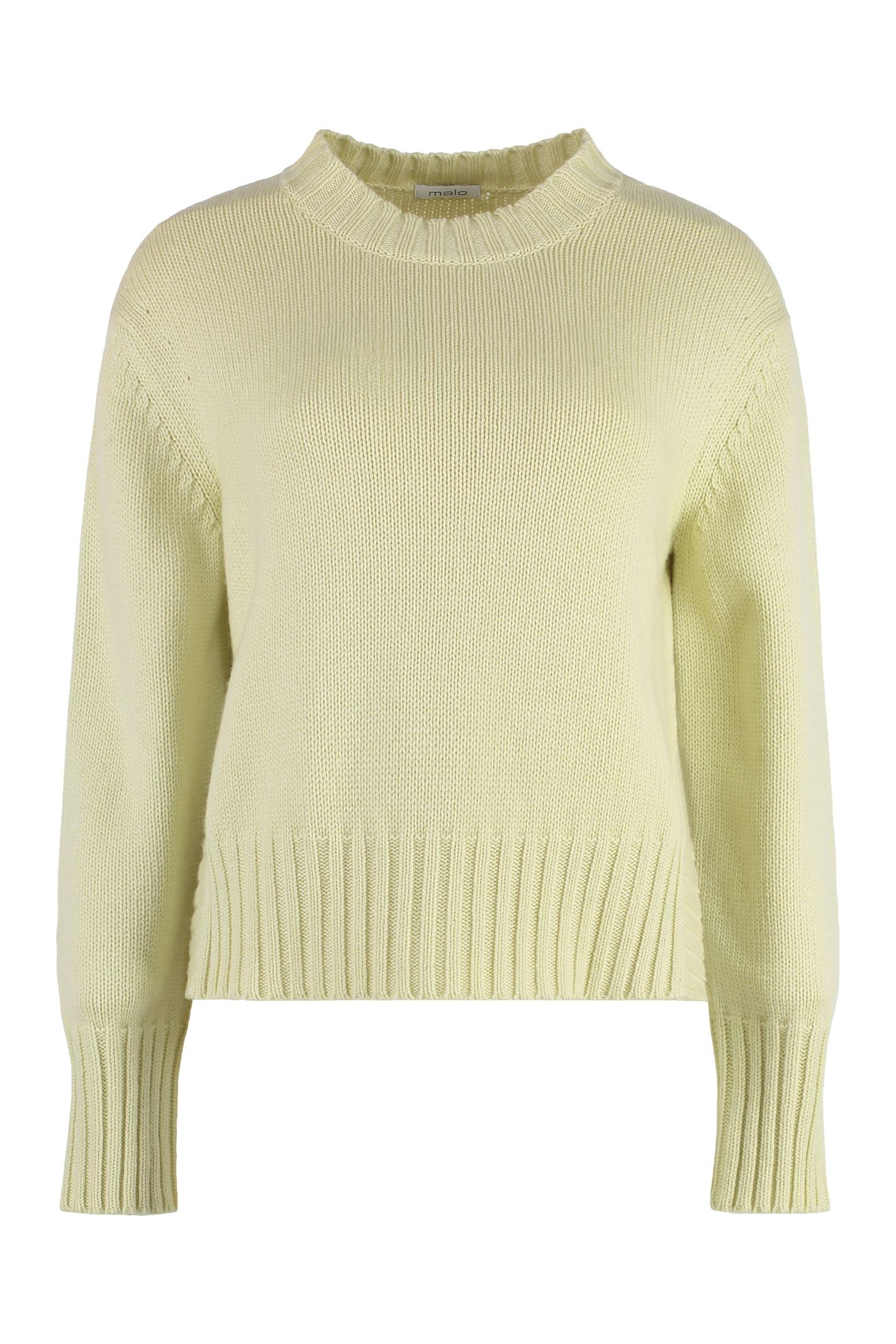 malo crew-neck cashmere sweater