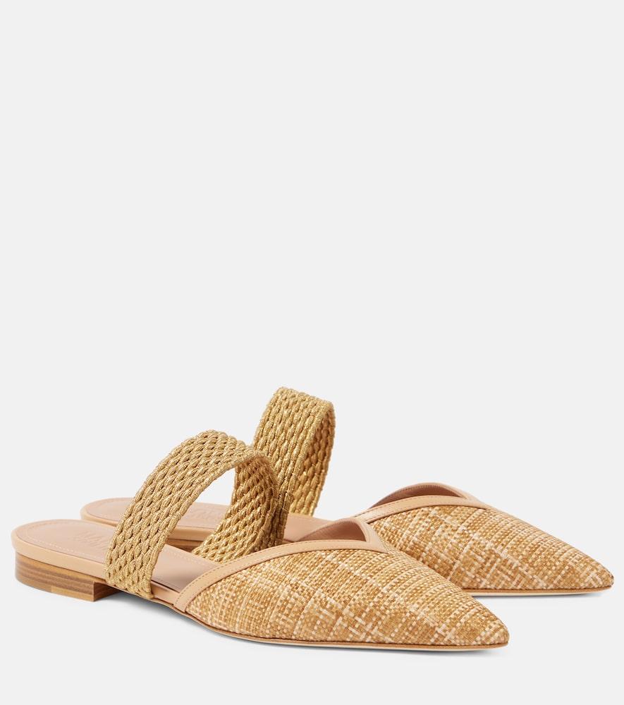 malone souliers manu woven mules
