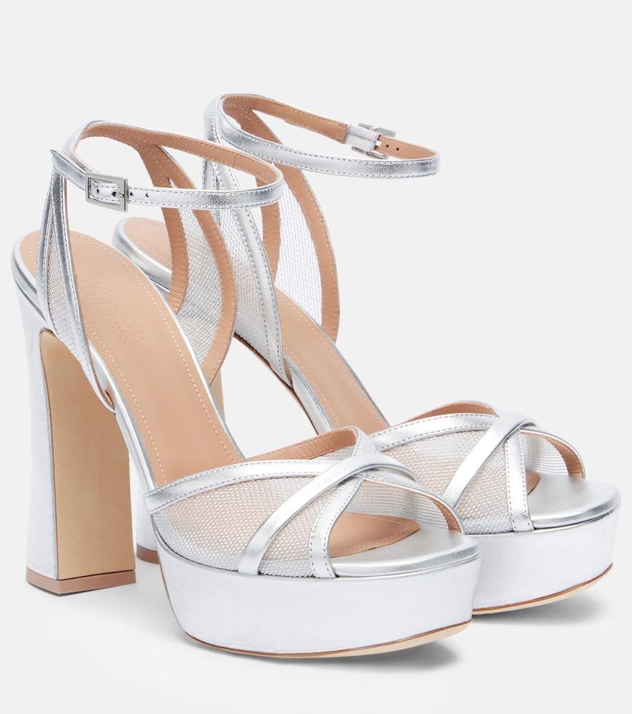 malone souliers sylvie 125 leather platform sandals
