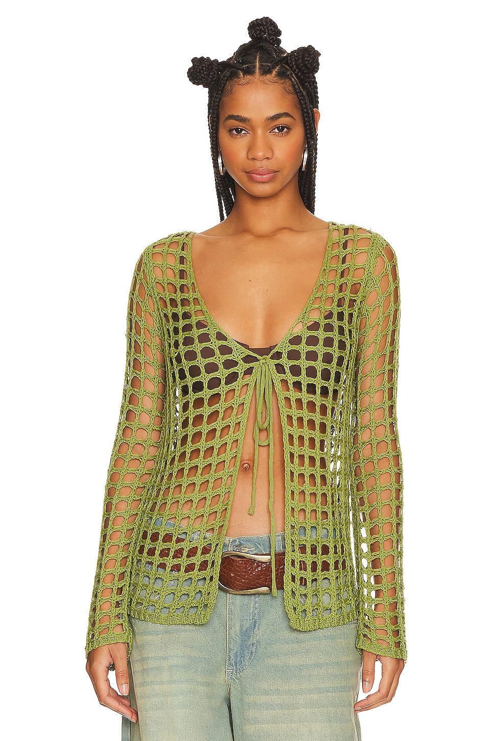 malya tie cardigan