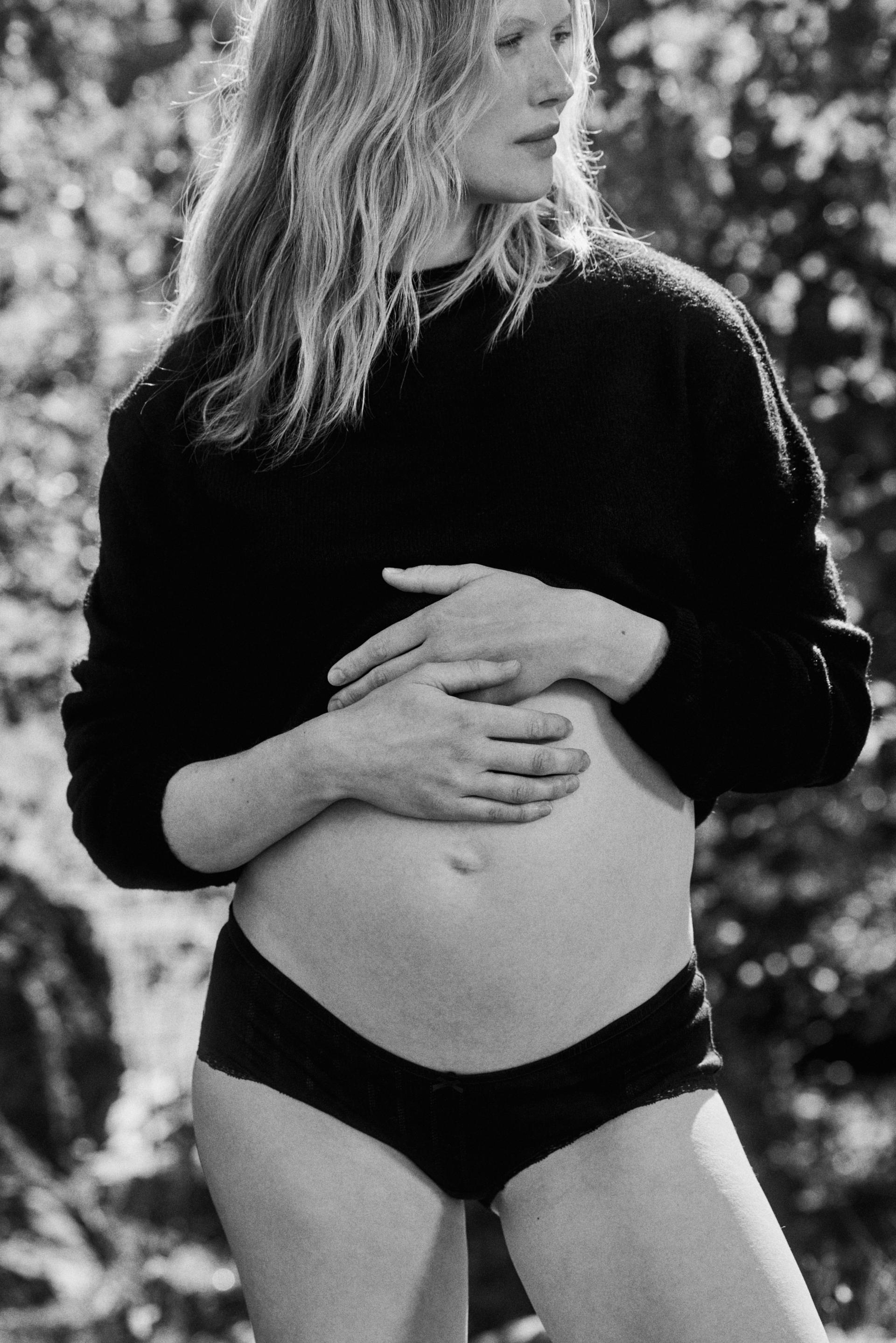 mama 3-pack lace-trimmed cotton hipster briefs