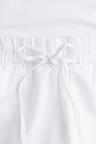 mama linen-blend pants