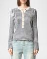 mandala striped sweater