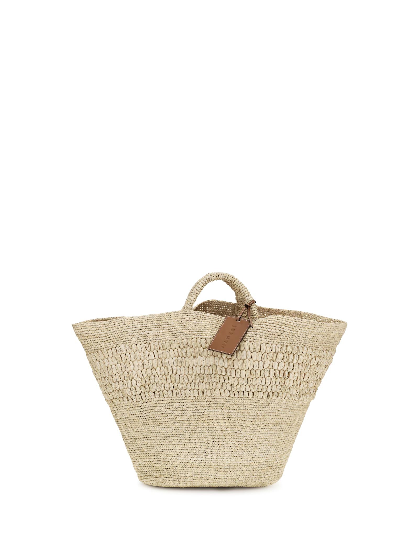 manebi fiji raffia handbag