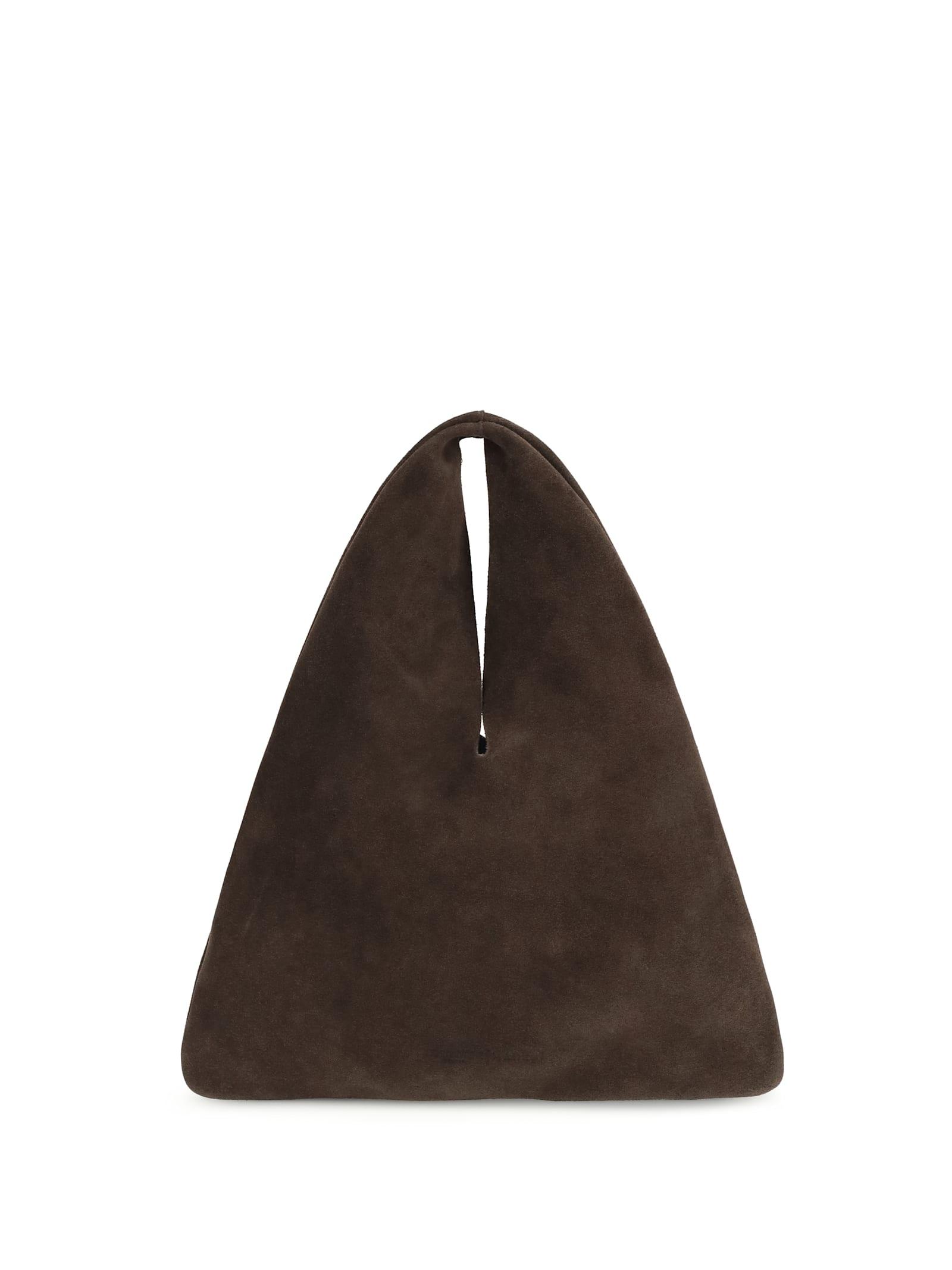 manebi louis handbag in suede