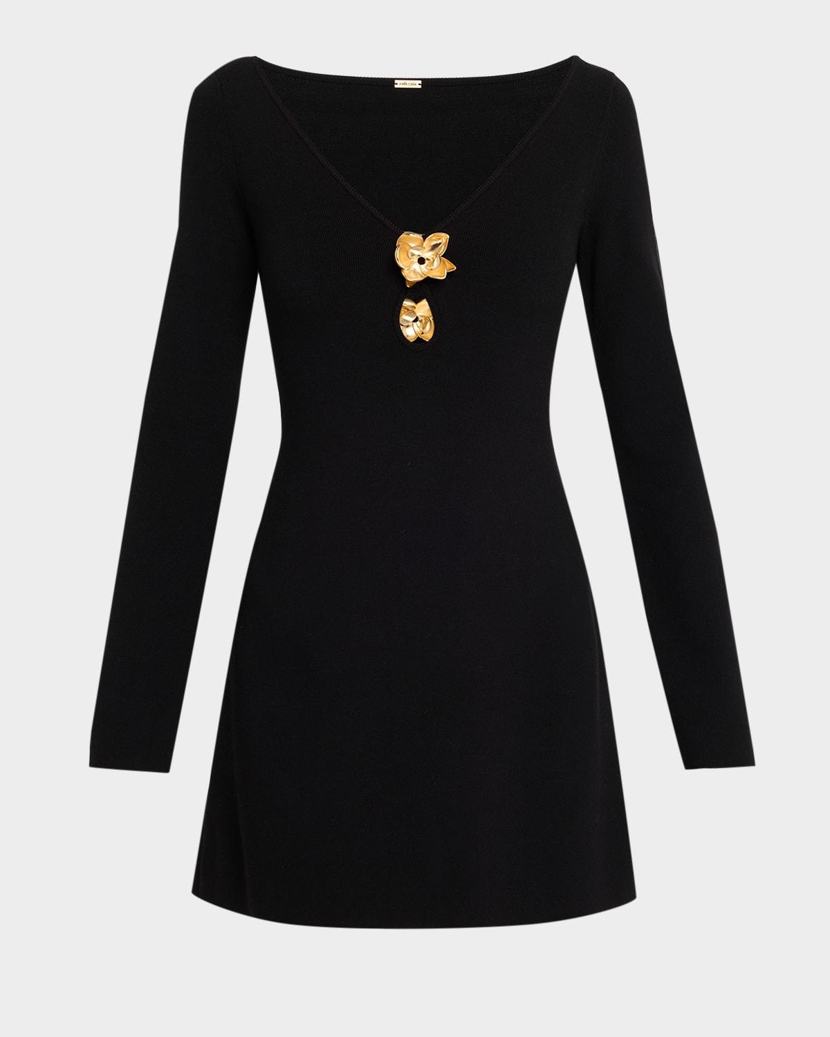 mani knit mini dress