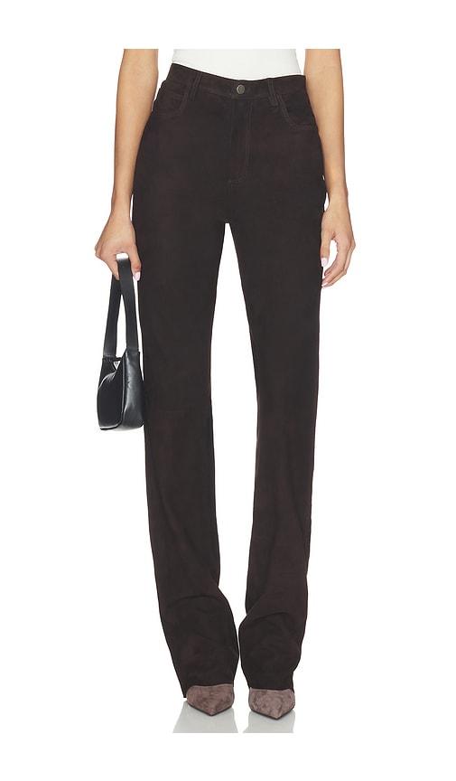 manokhi sena pants in brown.