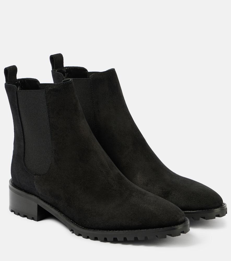 manolo blahnik chelata suede chelsea boots