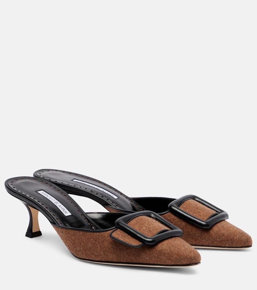 manolo blahnik maysale 50 mules