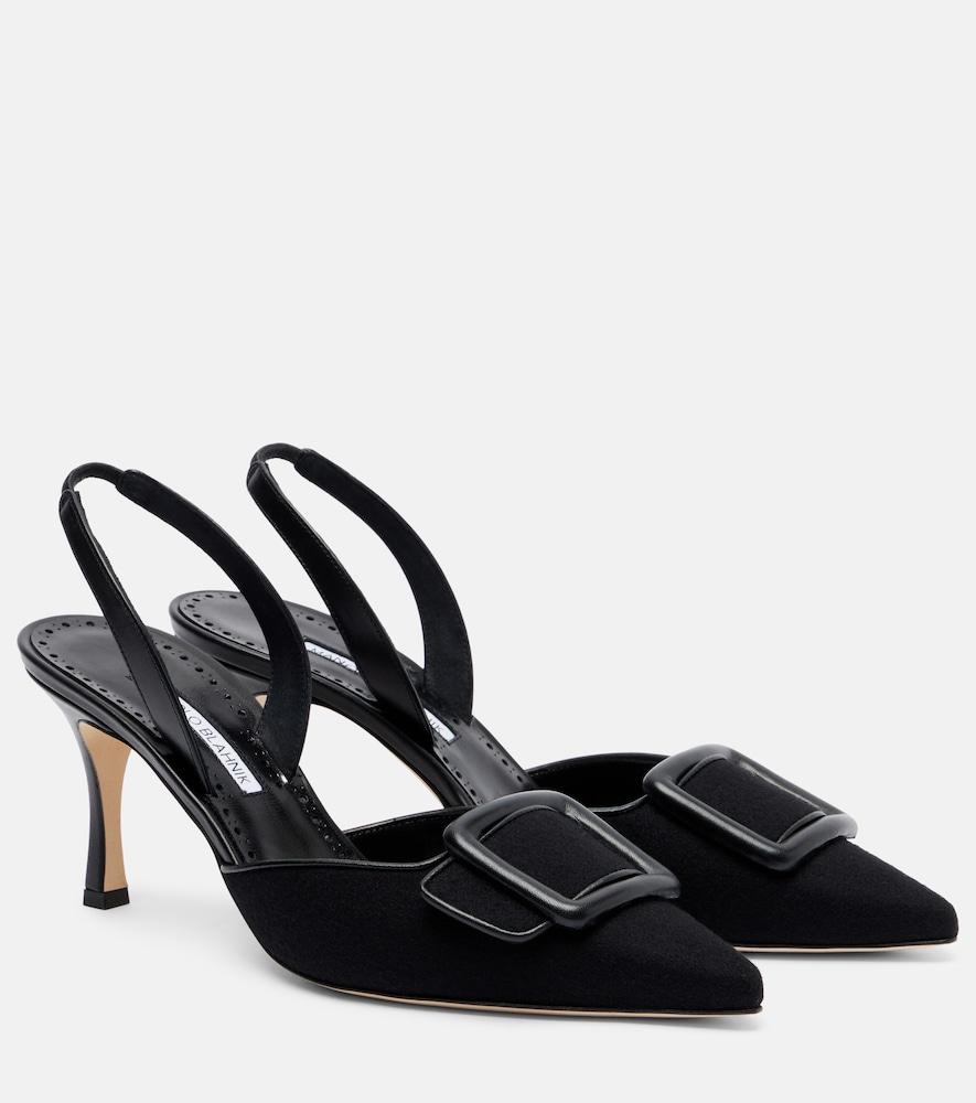 manolo blahnik mayslibi 70 slingback pumps