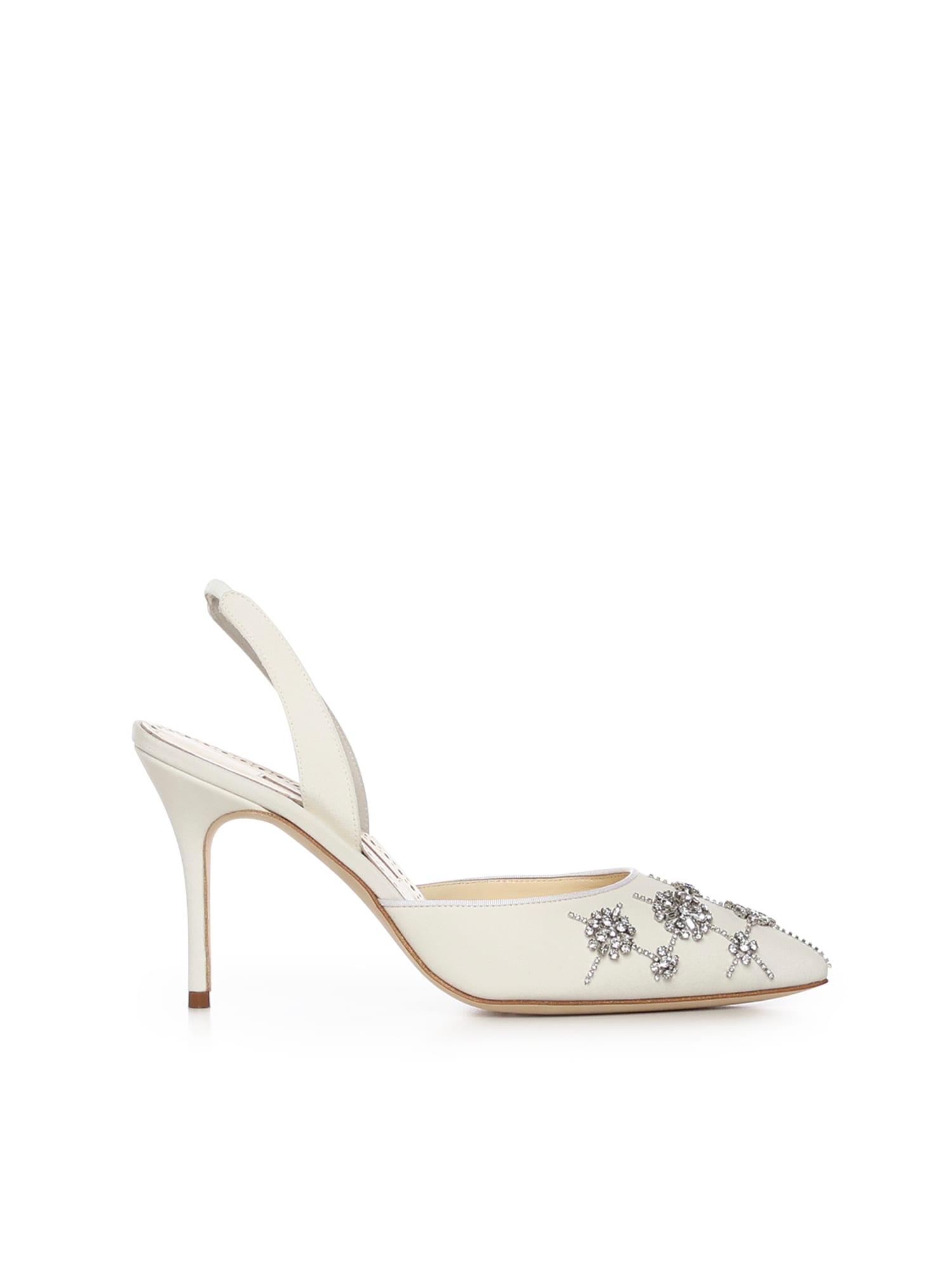 manolo blahnik ralyne crepe de chine pumps