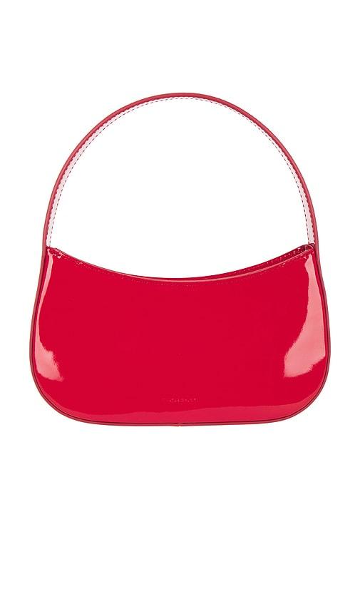 mansur gavriel bonbon bag in red.