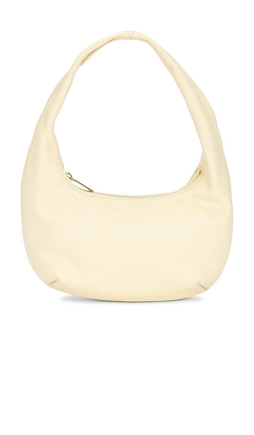 mansur gavriel gnocchi shoulder bag in cream.