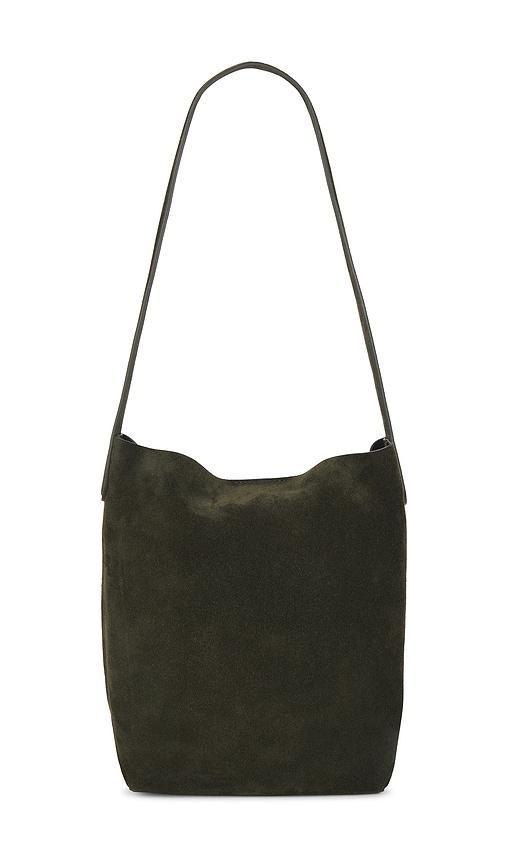 mansur gavriel small everyday cabas bag in green.