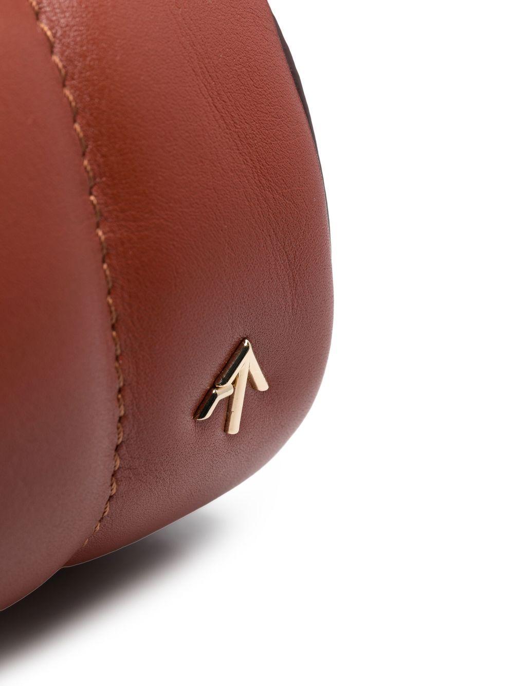 manu atelier bags leather brown outer: calf - women