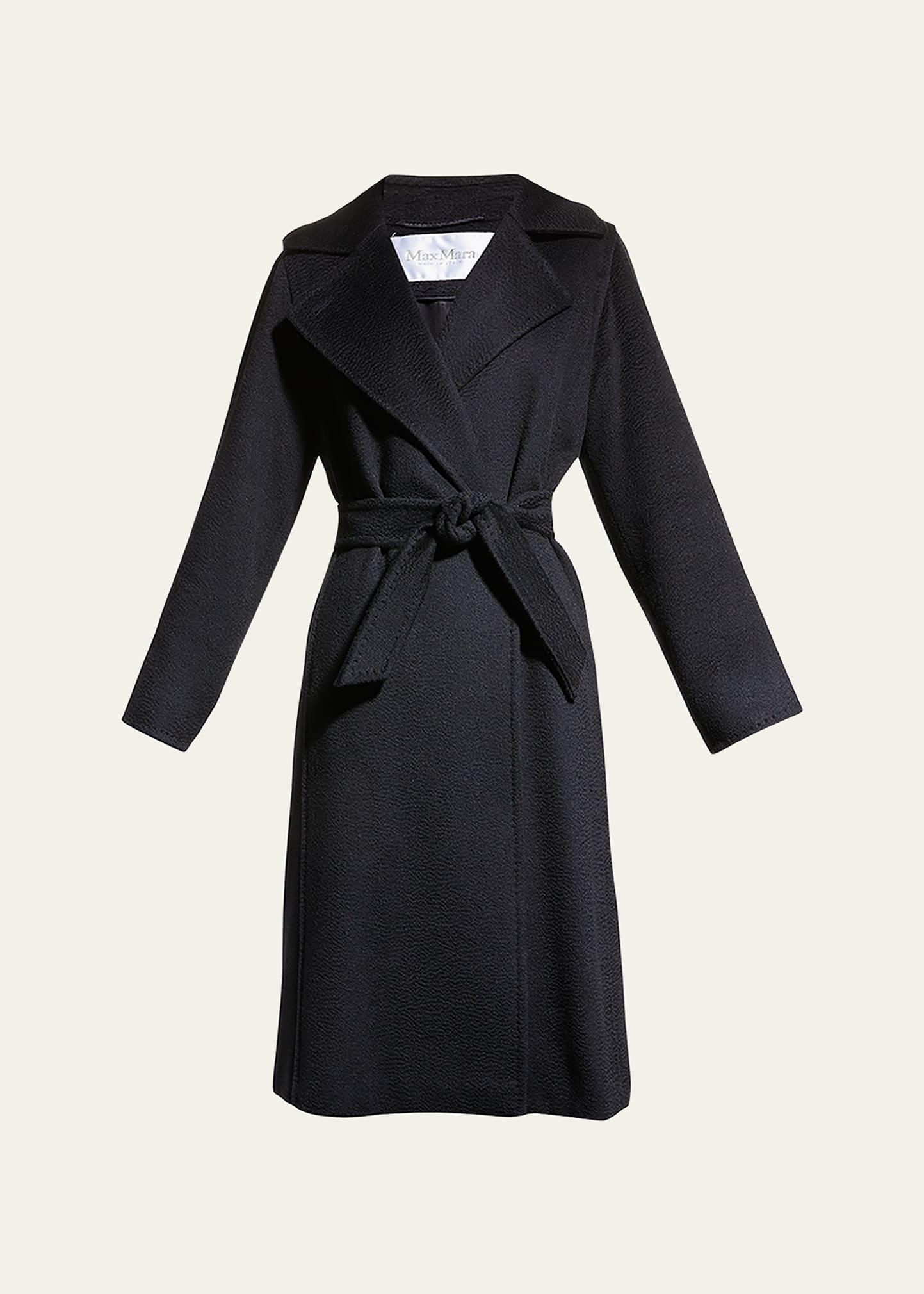 manuela belted wrap coat