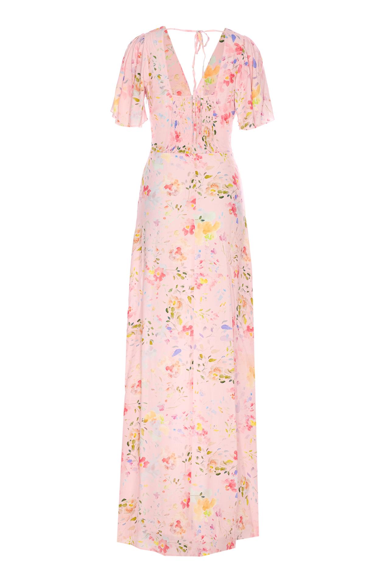 mar de margaritas dresses pink viscose - women