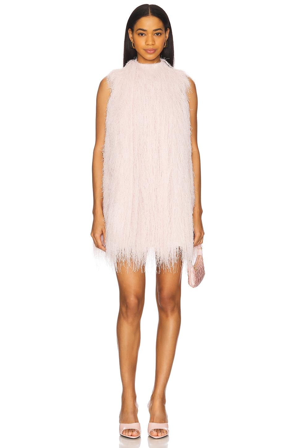mara fringe mini dress