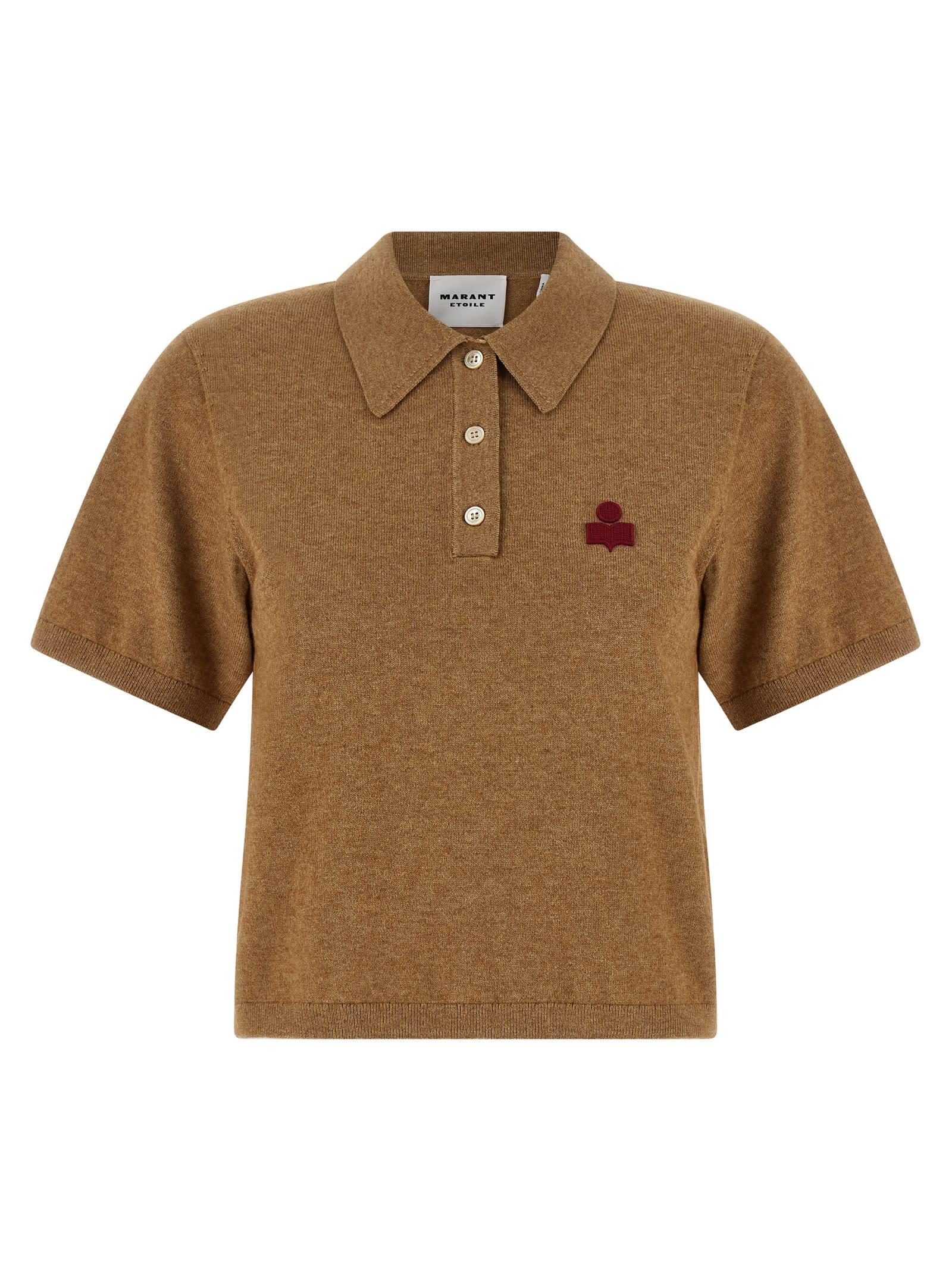 marant étoile althea polo shirt