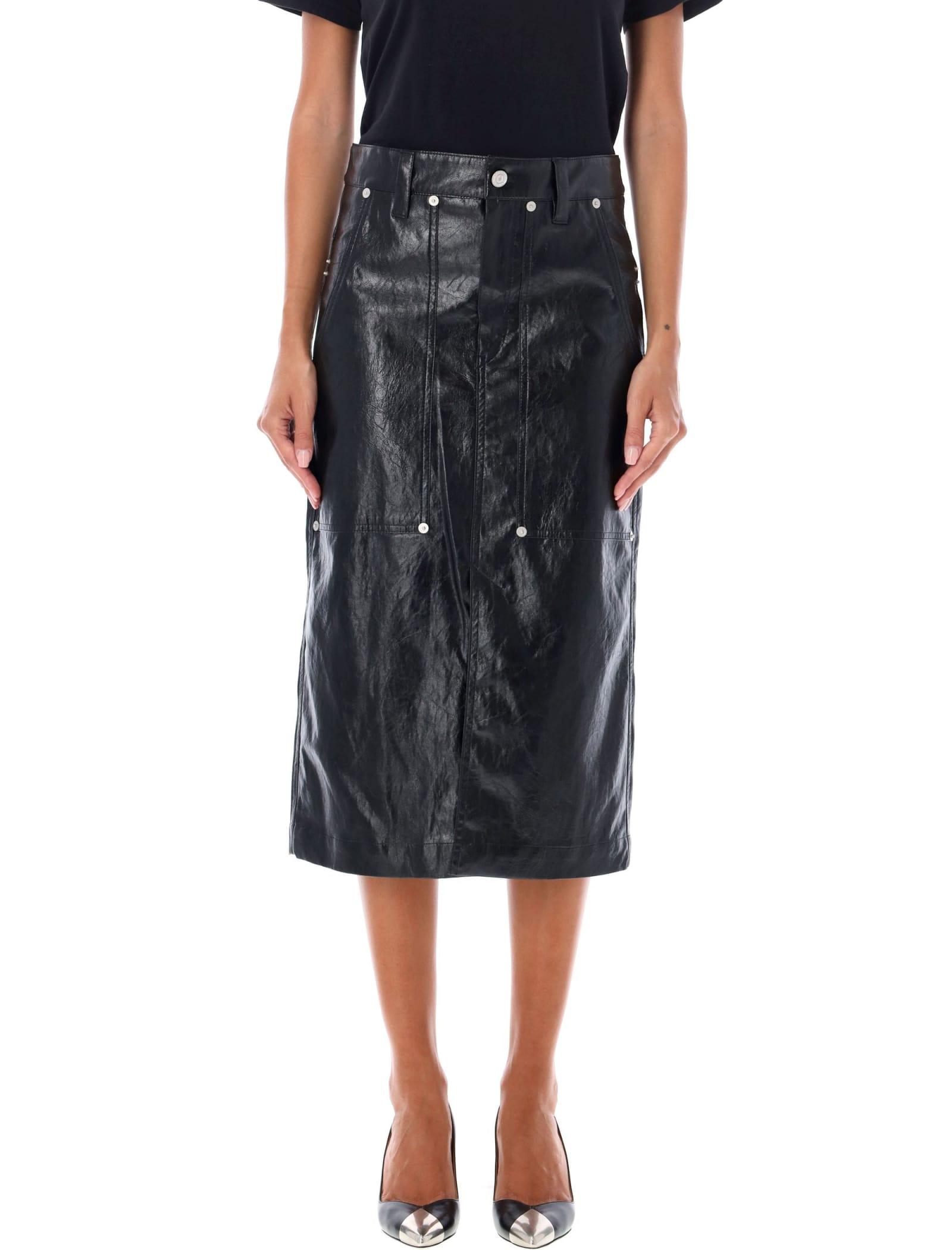 marant étoile angele midi skirt