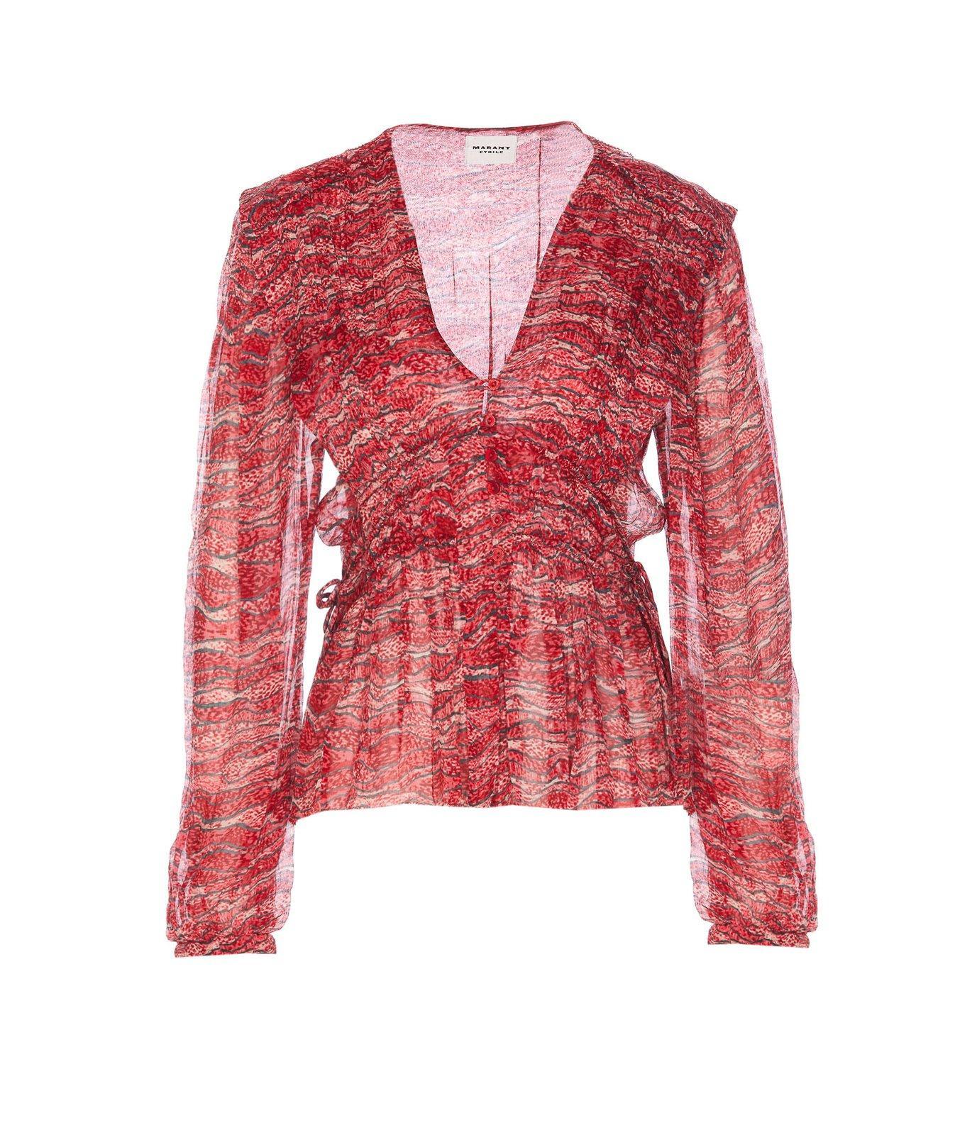 marant étoile axeline textured top