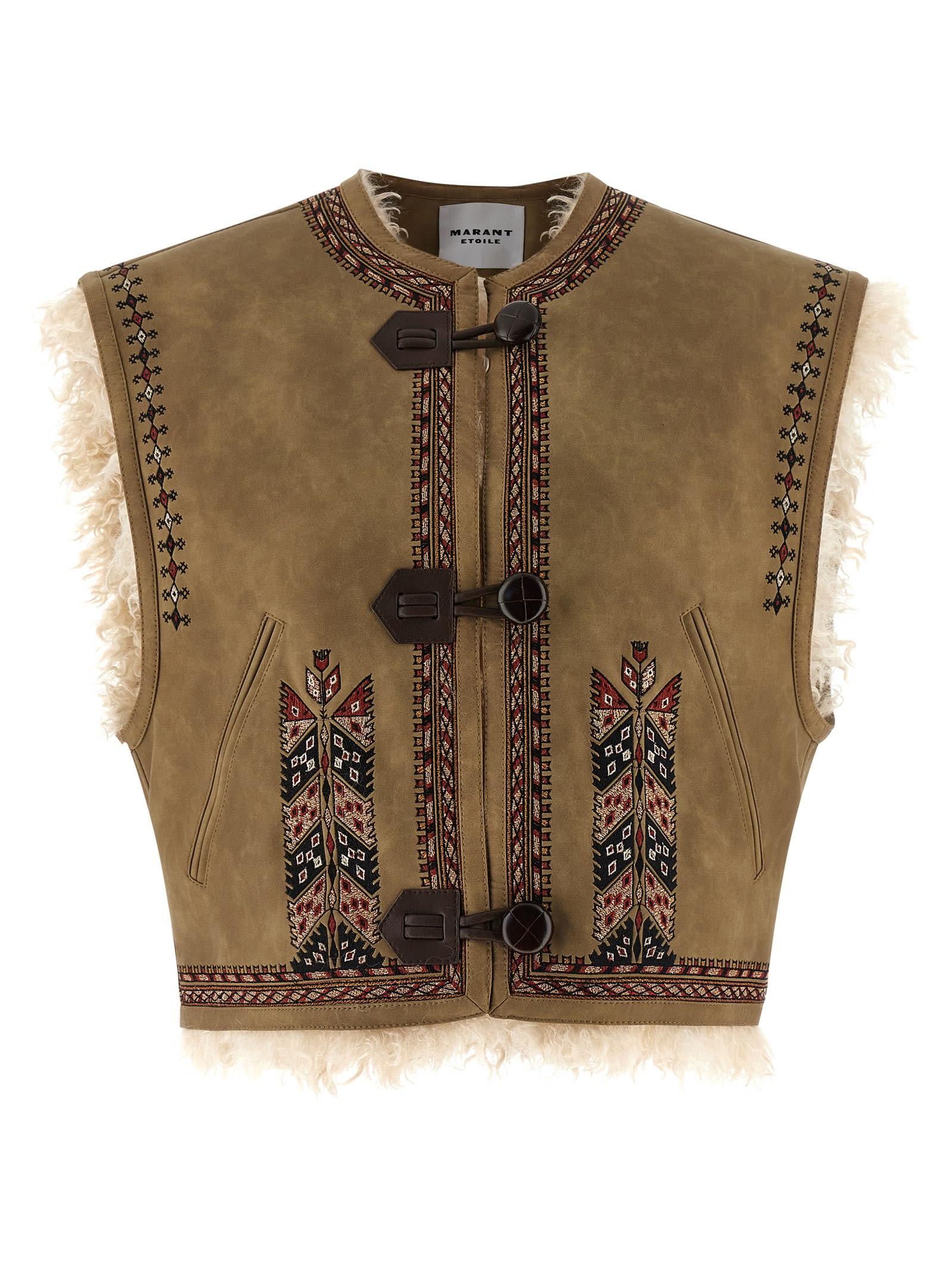 marant étoile clemencia vest