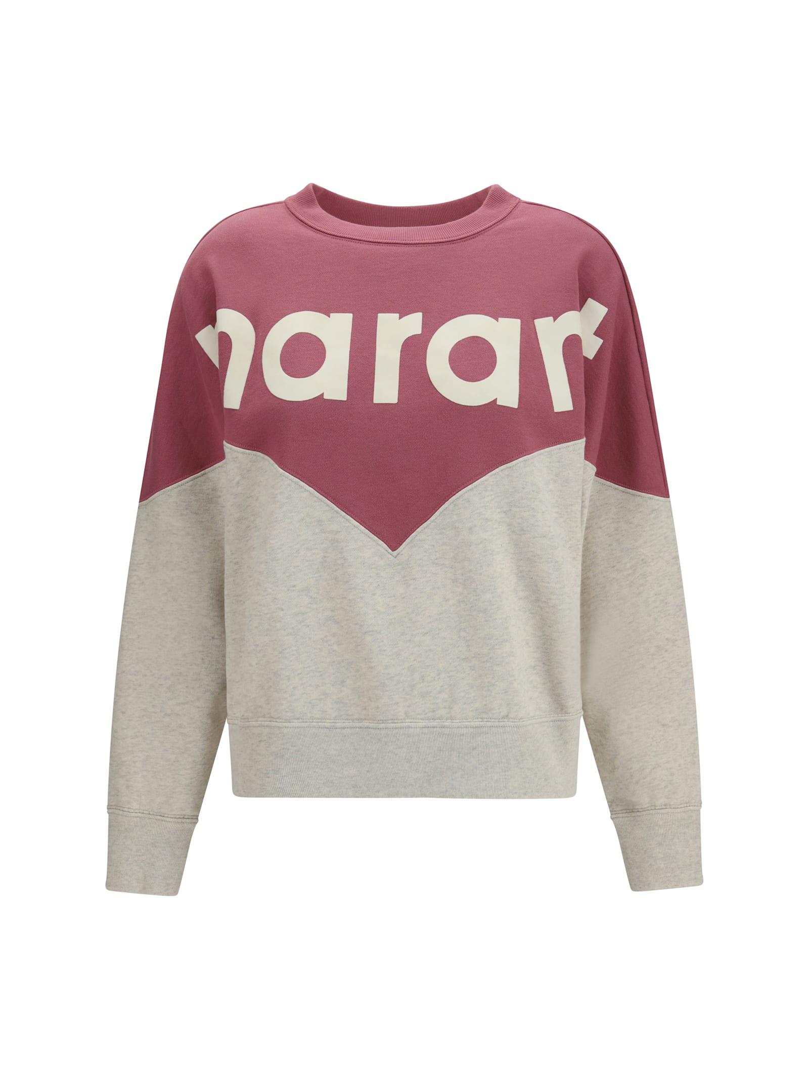 marant étoile cotton houston sweatshirt