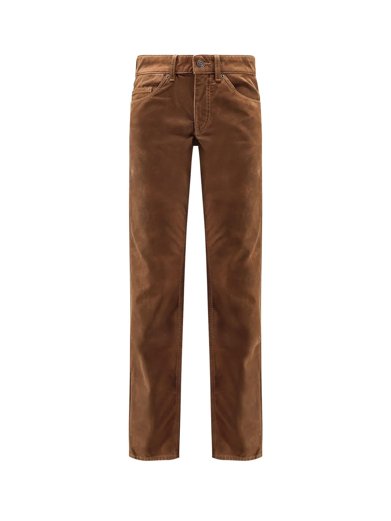 marant étoile kelsie leather-alternative material trousers