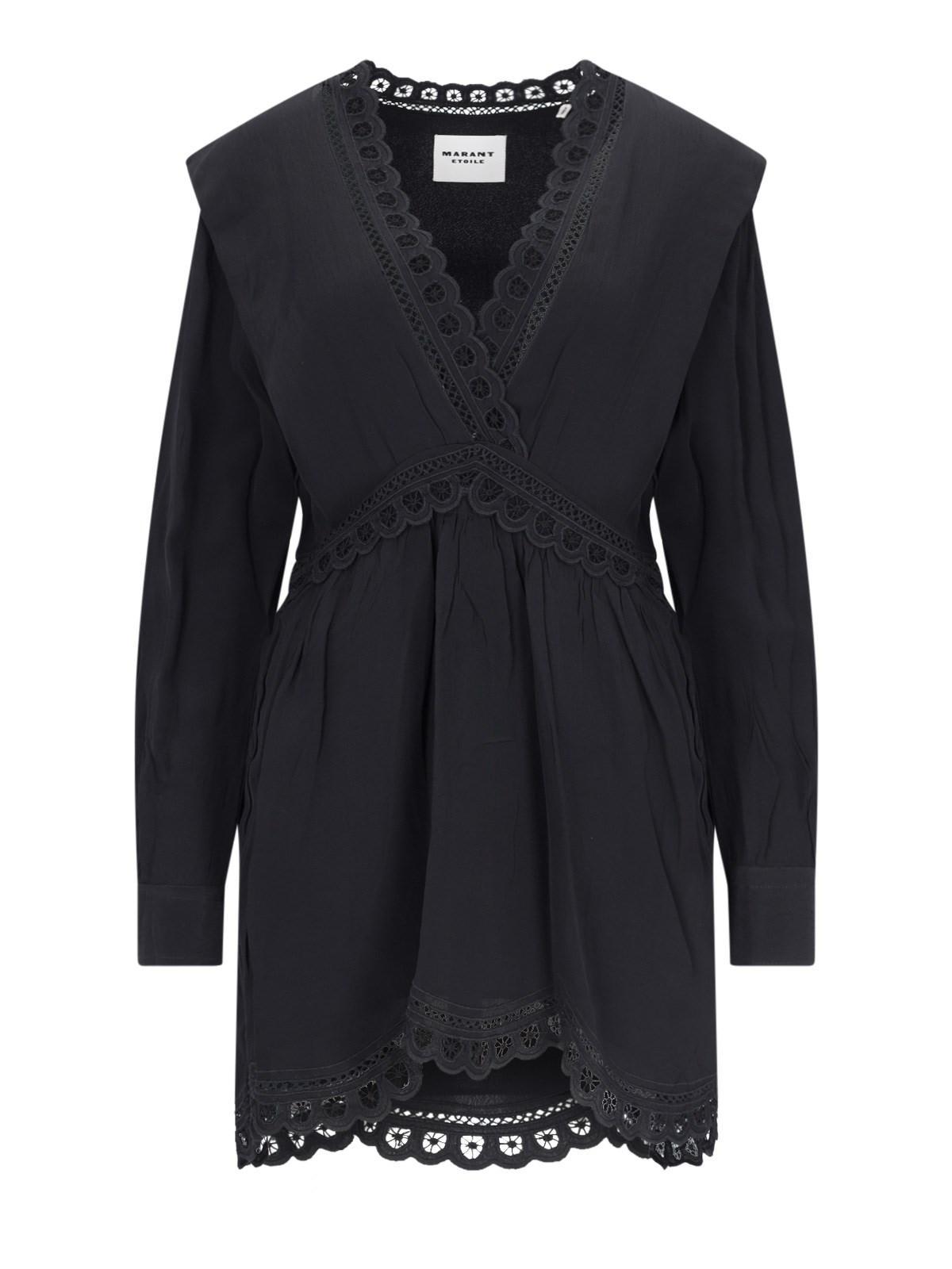 marant étoile lace mini dress