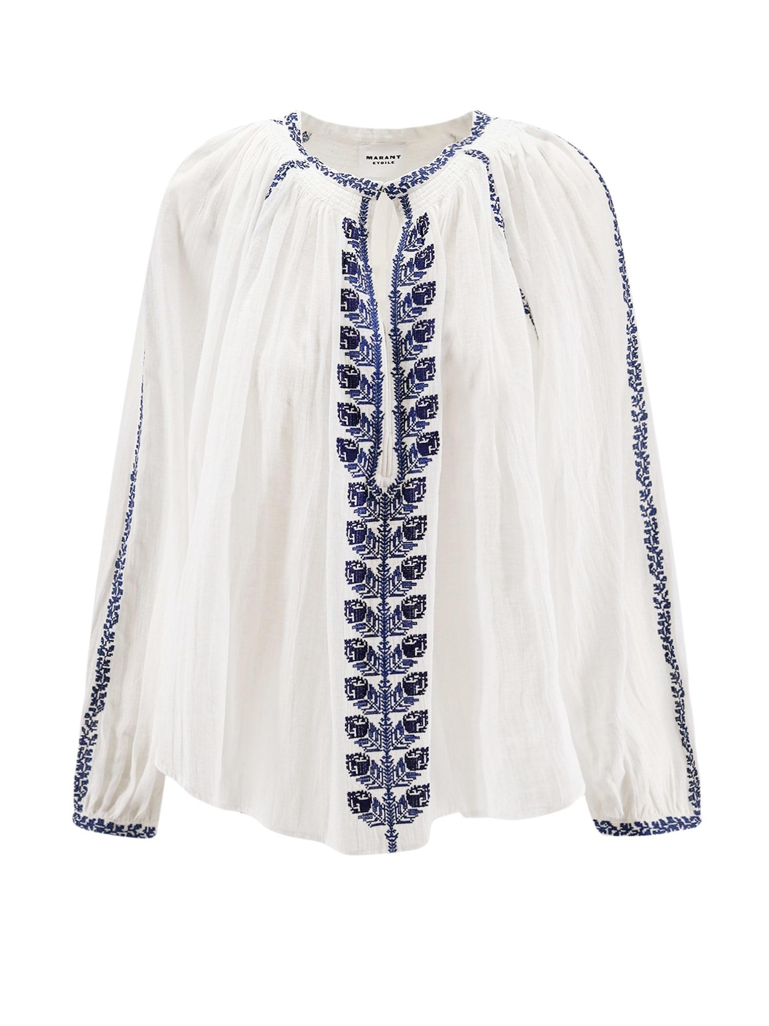marant étoile lena organic cotton shirt