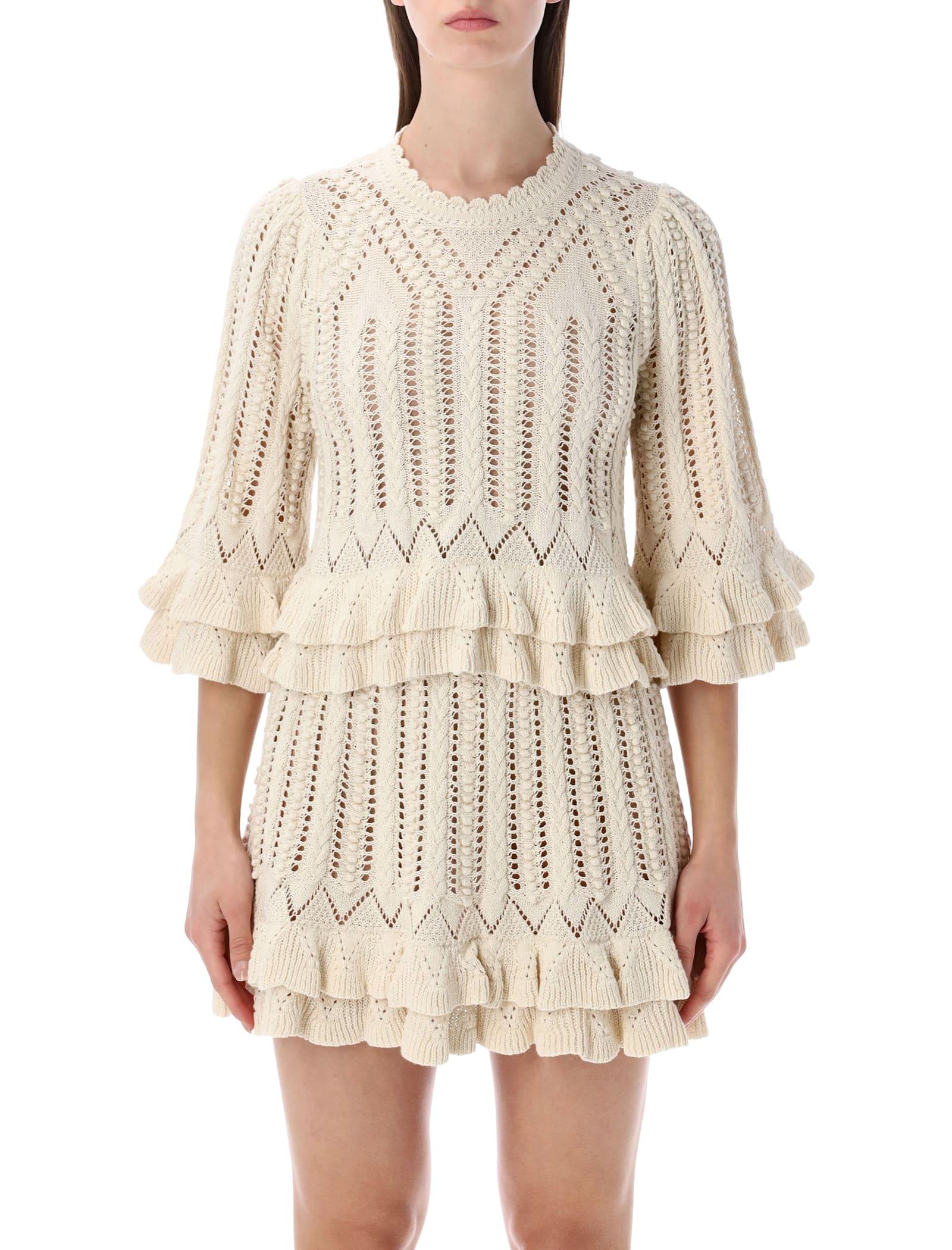 marant étoile marant étoile norma frilly sweater