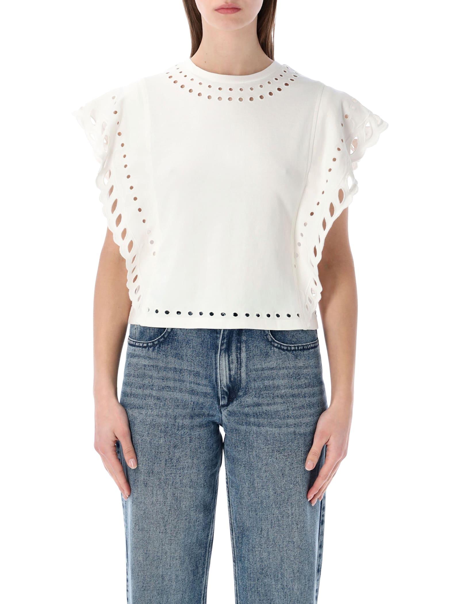 marant étoile marant étoile odyle cotton t-shirt