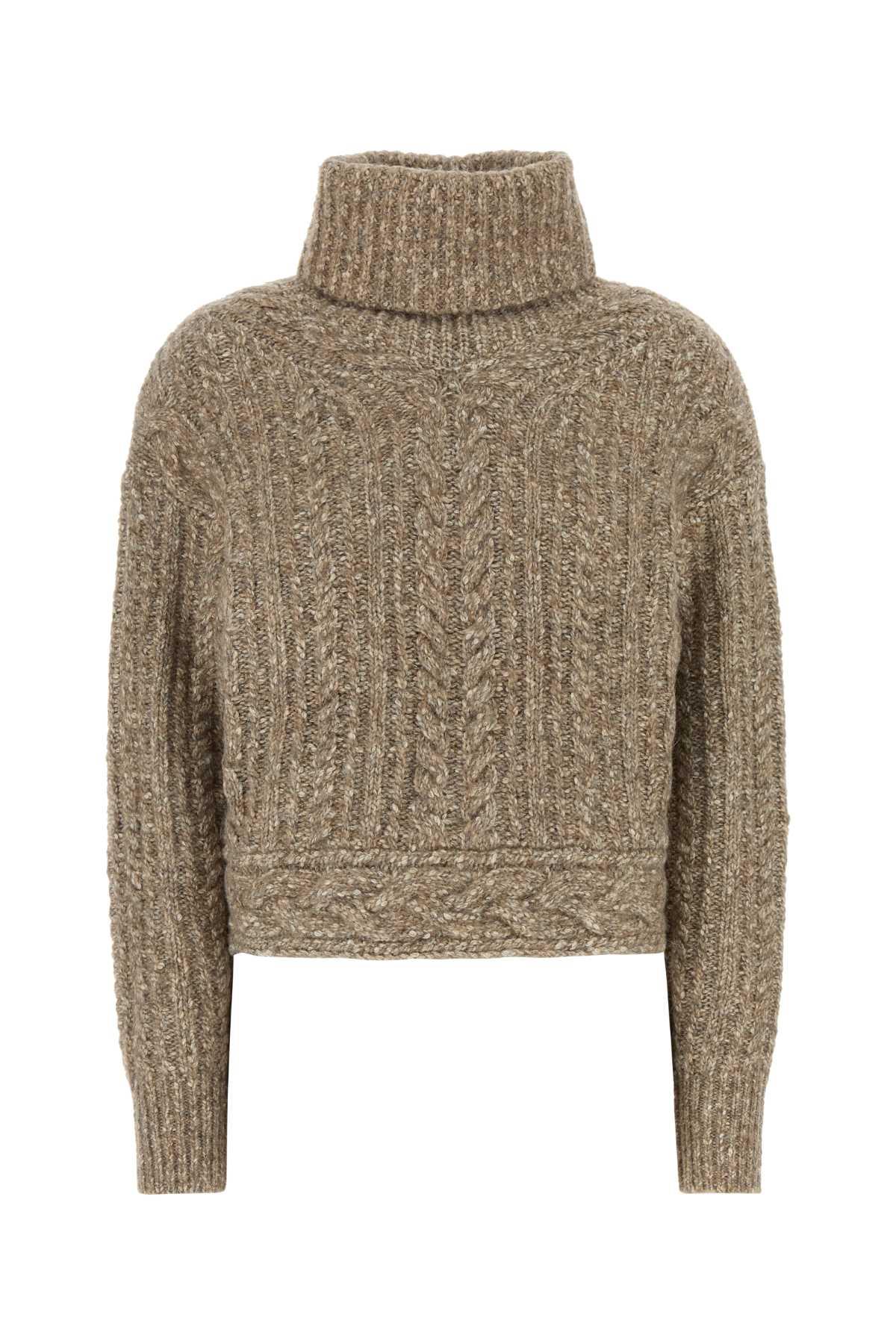 marant étoile multicolor stretch cotton blend brenda sweater