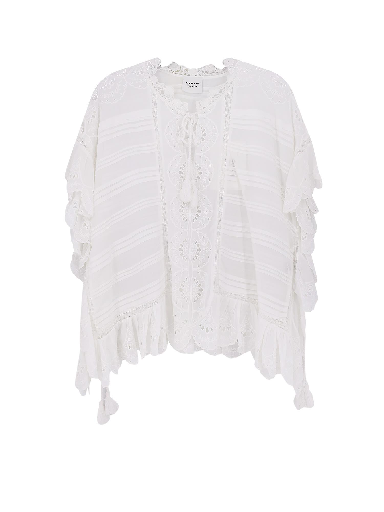 marant étoile payton organic cotton top